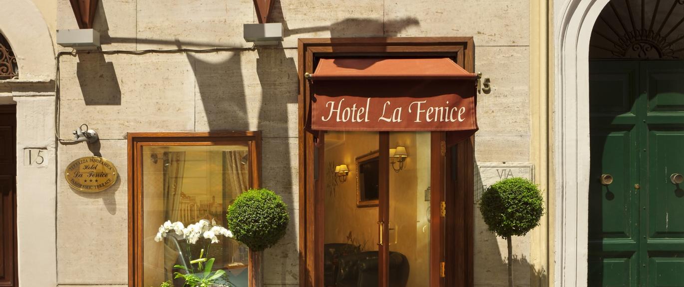 Hotel La Fenice | Rome | Hotel esterior view